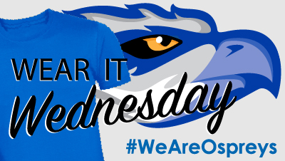 show your team spirit with wear it wednesdays
