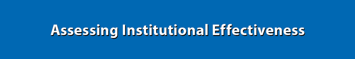 RCC Assessing Institutional Effectiveness