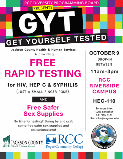 Get Yourself Tested-Riverside Campus