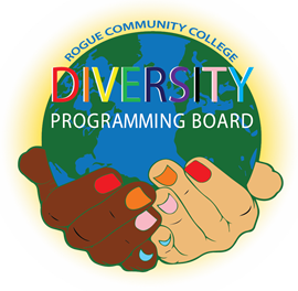 RCC Diversity Programming Board hands holding globe
