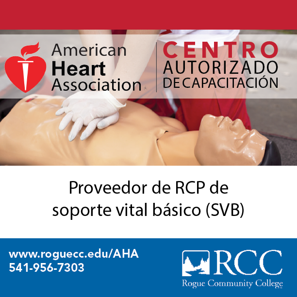 proveedor de RCP de soporte vital basico (SVB)