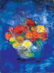 Flowers in a Bowl