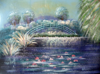 Untitled, Pond with Bridge