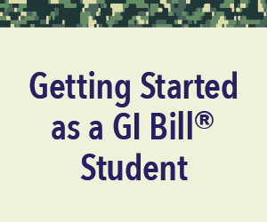 getting started as a military student at RCC