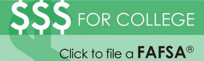 click here to apply for FAFSA link