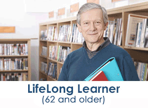 Life Long Learning, programs for students 62+