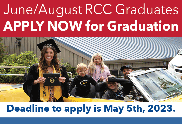 RCC 2023 Graduation Application is open