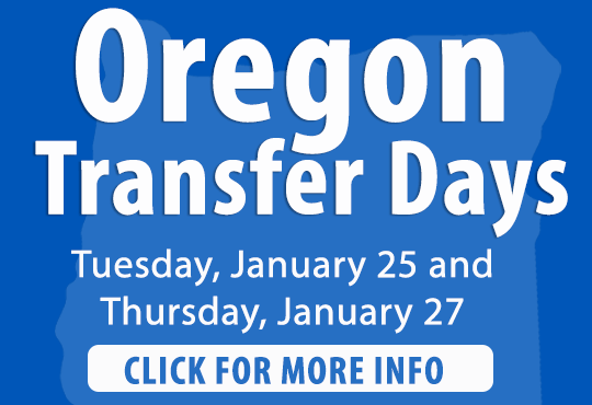 Oregon Transfer Days 2022