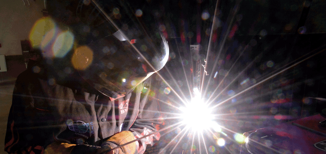 welding at the High Tech Center White City Campus