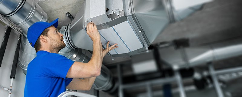 HVAC worker