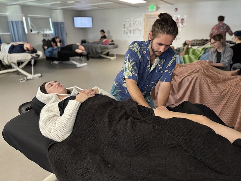 massage student