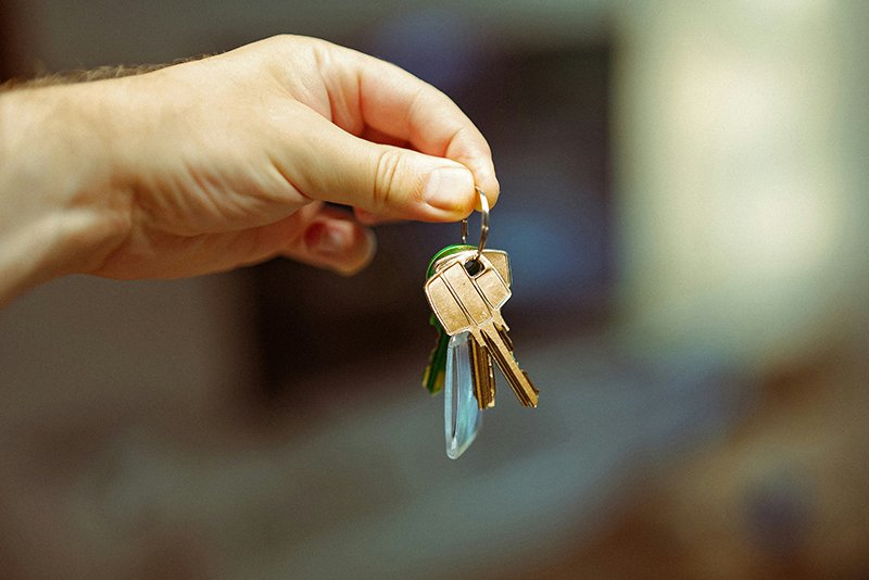 keys handed over