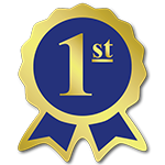first place ribbon illustration