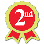 second place ribbon illustration