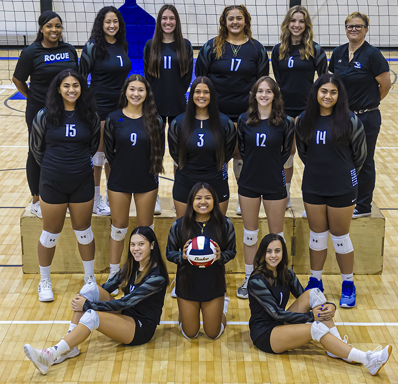 Rogue Women's Volleyball team