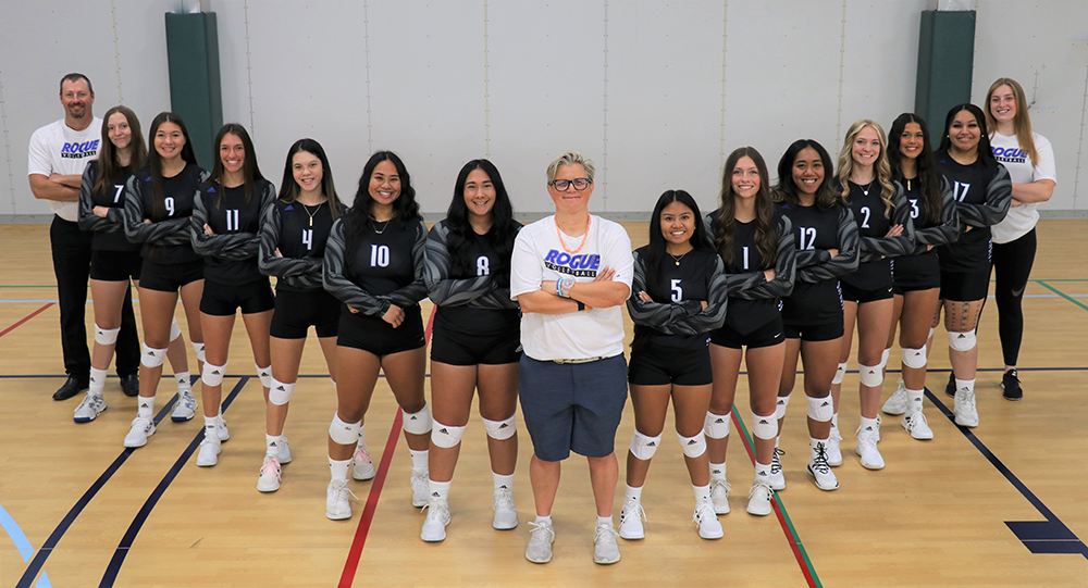 Rogue Women's Volleyball team