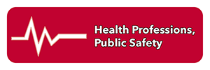 health professions public safety guided pathway icon