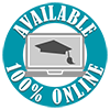 can be completed completely online