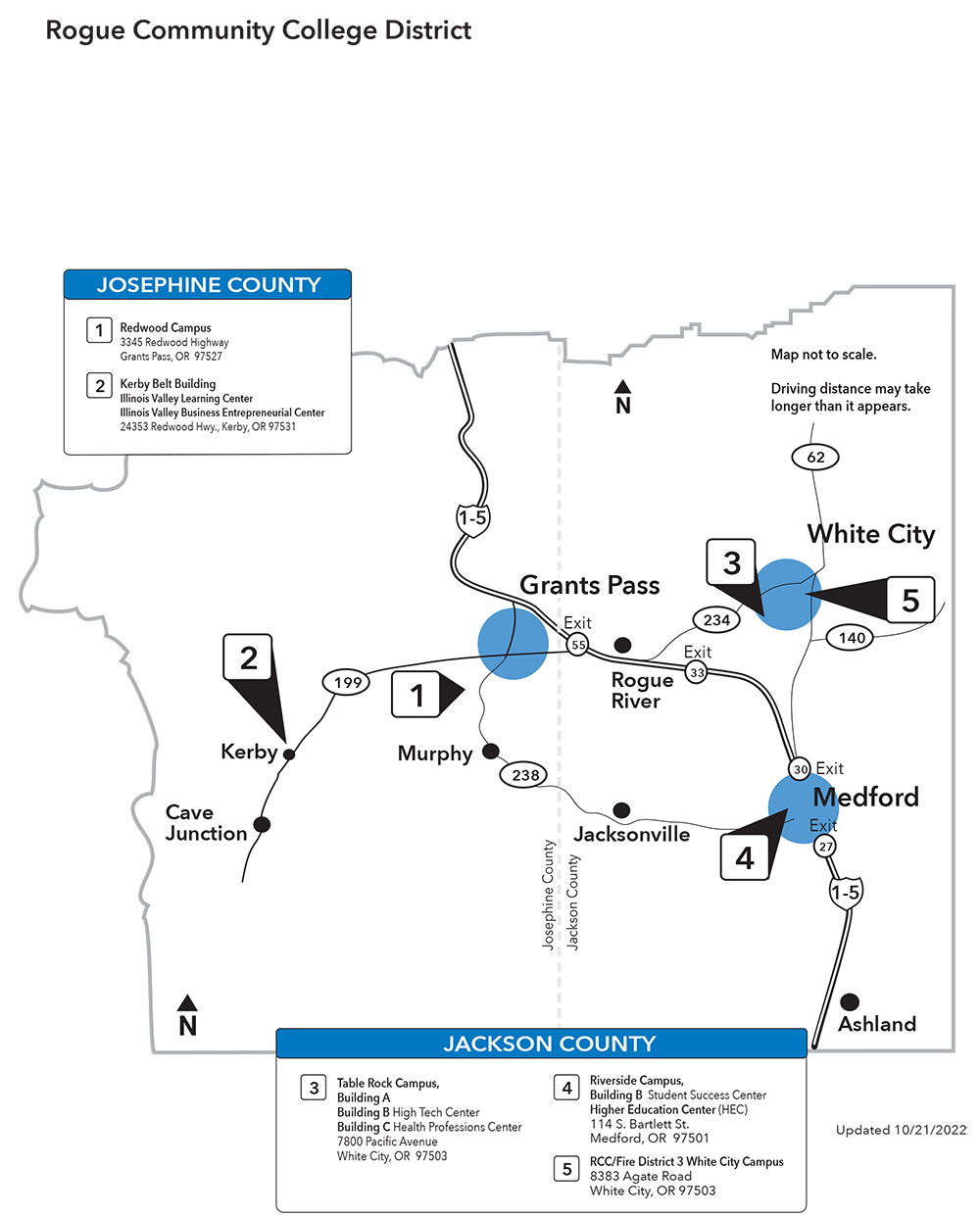 RCC District Map