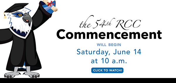 watch the live-stream of RCC's 2025 Commencement Ceremony