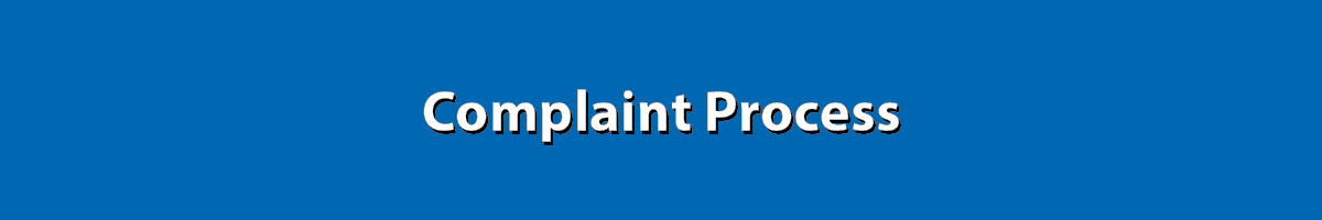 RCC Complaint Process