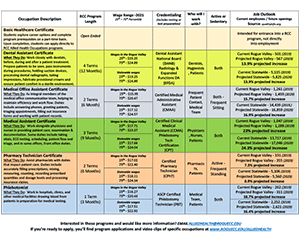 AHO Comparison program academics