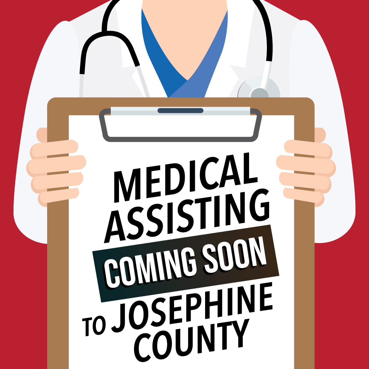RCC's Medical Assistant program is coming to Josephine County's Redwood Campus in Grants Pass