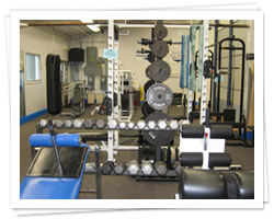 Redwood Campus weight room