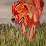 Cleo in water color
