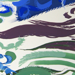 Delanie Flores painting
