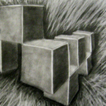 charcoal drawing student sample