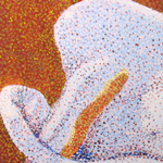 Nancy Calcango painting
