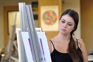 Easel work at RCC