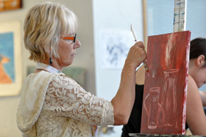 Easel work at RCC