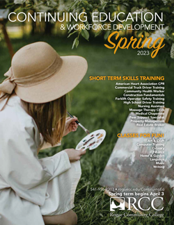 RCC Spring 2023 Continuing Ed catalog