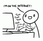 I'm on the Internet!