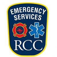 RCC Emergency Services badge