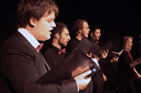 Rogue Chorus in a performance
