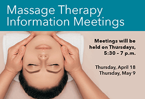 massage therapy info sessions