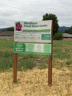ACCESS- Medford's Food Share Garden
