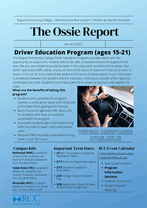January 2022 The Ossie Report