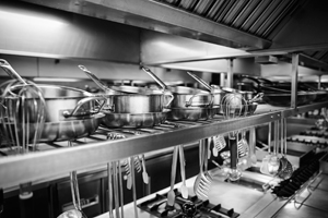 stainless steel kitchen setups