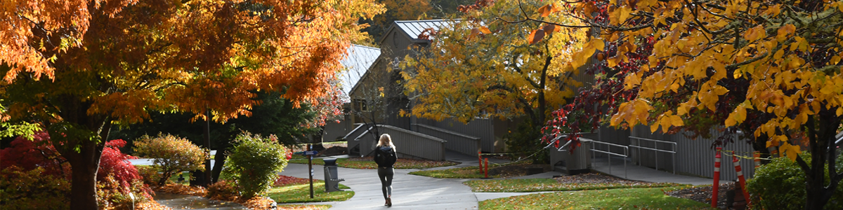 Fall at RCC's Redwood Campus in Grants Pass