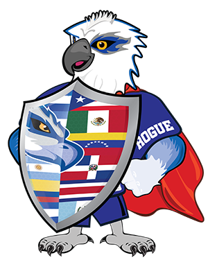 HOLA Ossie with Latino Shield
