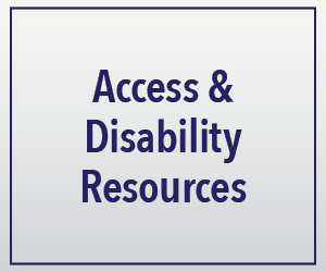 access and disability resources