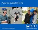 2017-18 adopted budget report cover