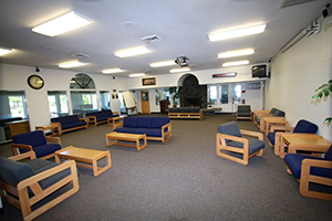 redwood campus student lounge