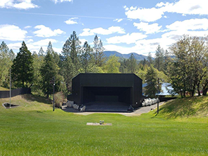 Bowl Stage from central elevation
